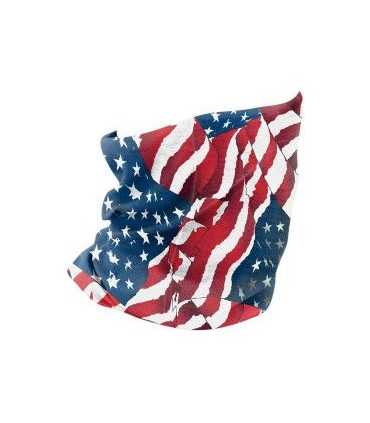 ZAN WAVY AMERICAN FLAG MOTLEY TUBE™ FLEECE LINED ONE SIZE