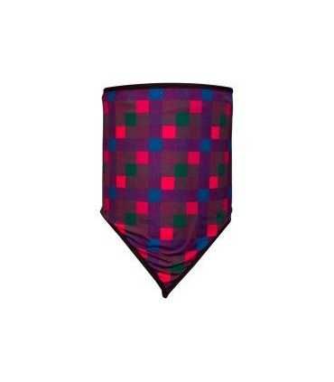 ZAN PLAID COMBO GAITER COZY FLEECE ONE SIZE