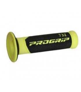 PROGRIP 732 DOUBLE DENSITY ROAD GRIPS BLACK/FLUO YELLOW