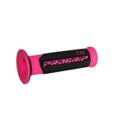 PROGRIP 732 DOUBLE DENSITY ROAD GRIPS BLACK/FLUO PINK