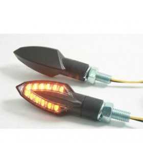 PAIRS LED SMOKE - LENS TURN SIGNAL  APPROVED