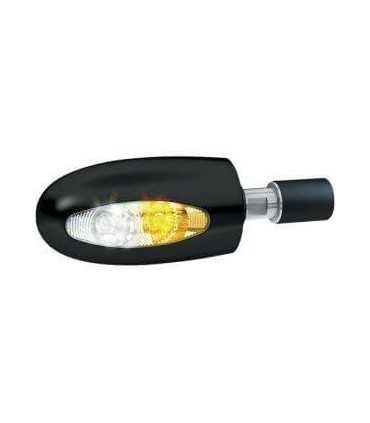 COPPIA FRECCE CON LUCE DI POSIZIONE BL 1000 LED OMOLOGATE NERO