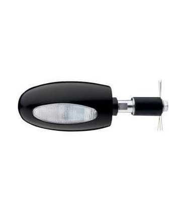 COPPIA FRECCE ALOGENE BL 1000 LED OMOLOGATE NERO