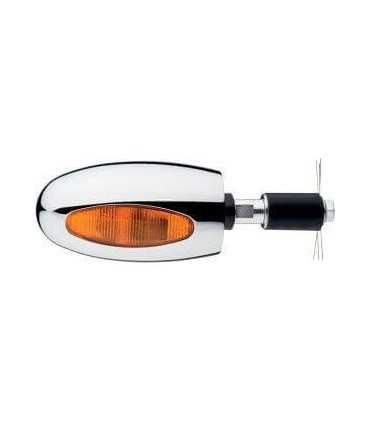 COPPIA HALOGEN BL 1000 LE BLINKERD ZUGELASSENES VERCHROMTES ORANGENGLASIONE