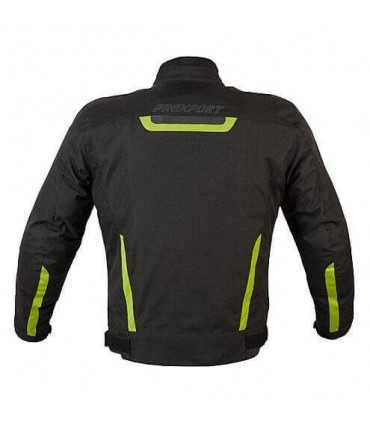 Motorrad Textiljacke Prexport Europa Schwarz Fluo Gelb