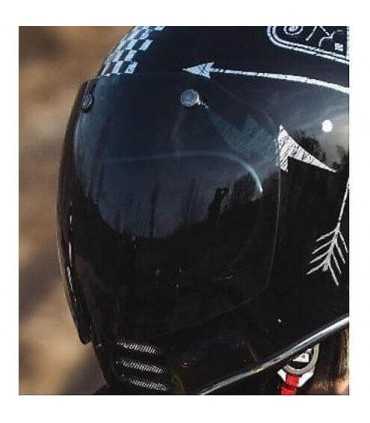 PREMIER VISOR MX 3 BOTTONS DARK