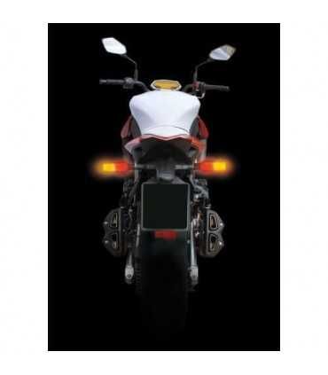 Power View, multi-Led rear corner lights, 12V - black or Carbon