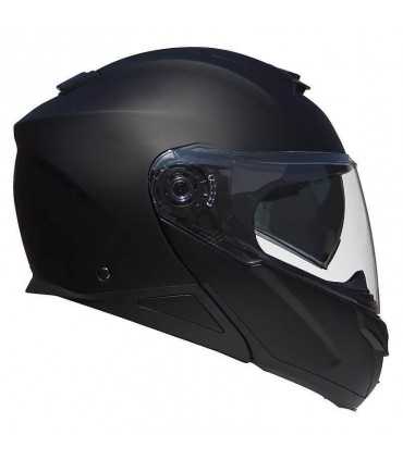 Casco Moto Modulare Doppia Visiera Premier Genius U9 BM Nero Opaco