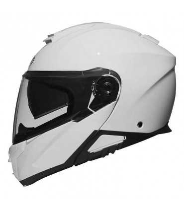 Casco Moto Modulare Doppia Visiera Premier Genius U8 bianco