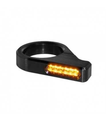 HEINZ BIKES LED TURN SIGNAL ZC-LINE CLASSIC / ALUMINUM / BLACK ECE