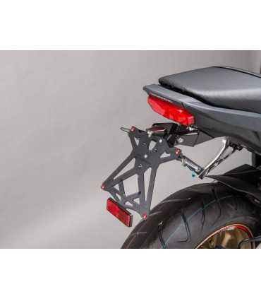 LIGHTECH PORTA TARGA REGOLABILE CON CATADIOTTRO HONDA CB650F (14-16)