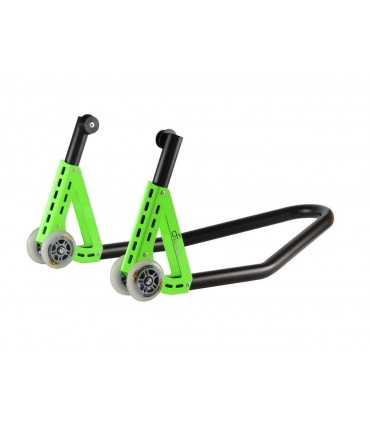 Lightech Aluminum Rear Stand With Forks Rsa23f green