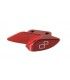 LIGHTECH ADATTATORI PER SPECCHIETTI IN ALLUMINIO CON ATTACCO A CARENA PER YAMAHA T-MAX 530 2012/2016 ROSSO