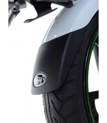 R&G RACING Black Front Fender Extender Honda CRF1000L Africa Twin