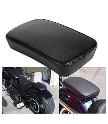 SADDLEMEN PAD SHYDE REAR GEL|VINYL CARBON LOOK 15 CM