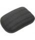 SADDLEMEN PAD KNUCKLE REAR GEL|VINYL CARBON LOOK 18 CM