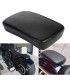 SADDLEMEN PAD BRUSHED REAR GEL|VINYL CARBON LOOK 18 CM