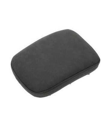 SADDLEMEN PAD BRUSHED REAR GEL|VINYL CARBON LOOK 18 CM