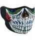 ZAN HALF MASK MUERTE SKULL