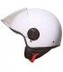 Casco moto Jet One Con Visiera Lift bianco