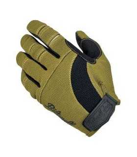 Biltwell moto gants vert