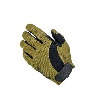 Biltwell moto gants vert