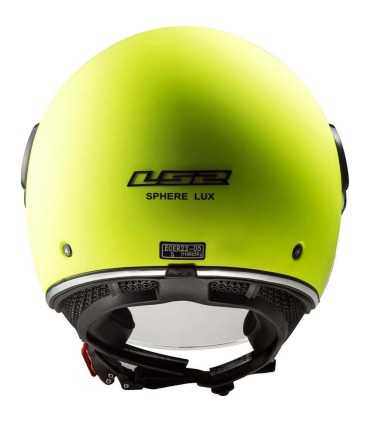 Ls2 Sphere Lux Of558 Solid giallo fluo opaco