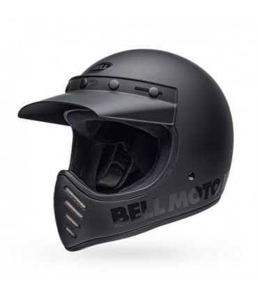 Bell Moto 3 Classic Blackout nero opaco