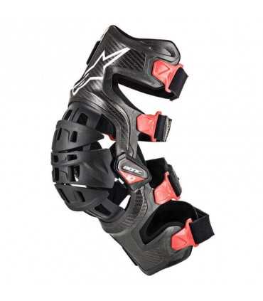 Ginocchiera Alpinestars Bionic-10 Carbon sinistra