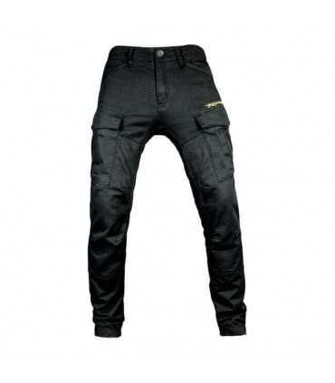 JOHN DOE STROKER CARGO XTM® JEANS LUNGHEZZA 34 NERO