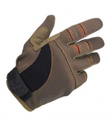 Biltwell moto gants brown/orange