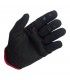 Biltwell moto gloves black red