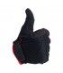 Biltwell moto gants noir rouge