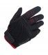 Biltwell moto gloves black red