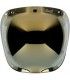 BILTWELL VISIERE BUBBLE 3 BOTTONS ANTIFOG GOLD MIRROR