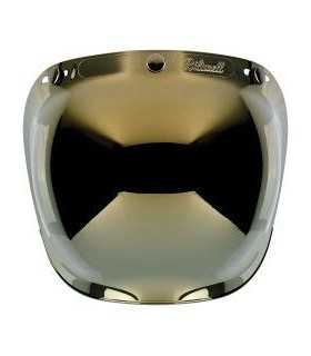 BILTWELL VISIERE BUBBLE 3 BOTTONS ANTIFOG GOLD MIRROR