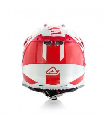 Casco Cross Acerbis Impact X Racer Vtr rosso