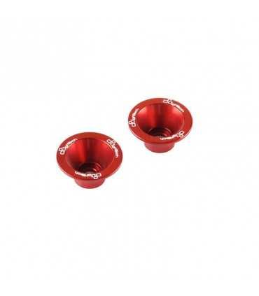 Lightech KAR001-ROS Kit Of Spare Parts Ergal Cone (pair) rouge