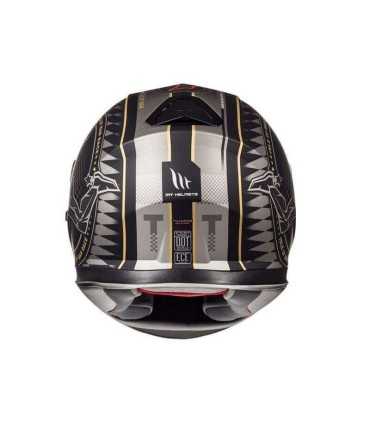 Mt Helmets Thunder 3 Sv Isle Of Man nero oro