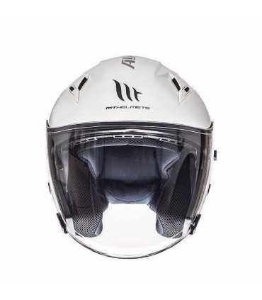 Mt Helmets Avenue Sv Solid bianco