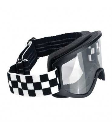 BILTWELL MOTO 2.0 GOGGLES CHECKERS noir