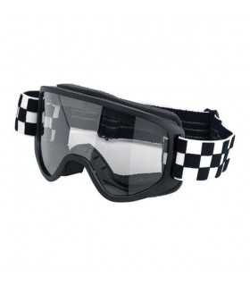 BILTWELL MOTO 2.0 GOGGLES CHECKERS schwarz