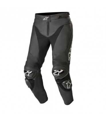 Hosen Alpinestars Track V2 Leder Schwarz