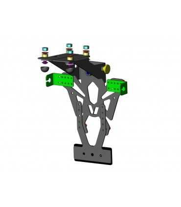 V PARTS portatarga Kawasaki Z900 (2017-23)