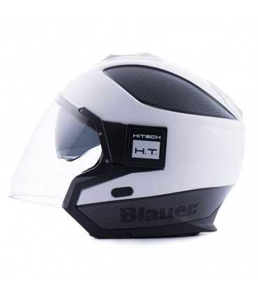 Casco Blauer Solo BTR Bianco Carbonio