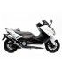 LEOVINCE Yamaha T-Max 530 12-16 Inox black CH+KAT - Full System - Endcap Carbon