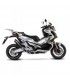 LEOVINCE Honda X-ADV Inox Black CH - Slip-On - Endkappe Carbon (2107-20)