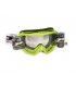 MASCHERA CROSS PROGRIP 3208 RACE PACK OFFROAD VERDE LENTI CHIARE