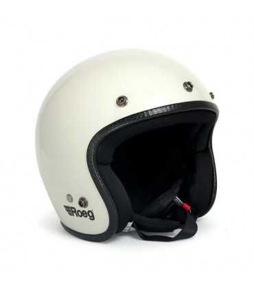 ROEG JETT white fog helmet