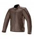 Alpinestars Hoxton V2 Lederjacke Braun